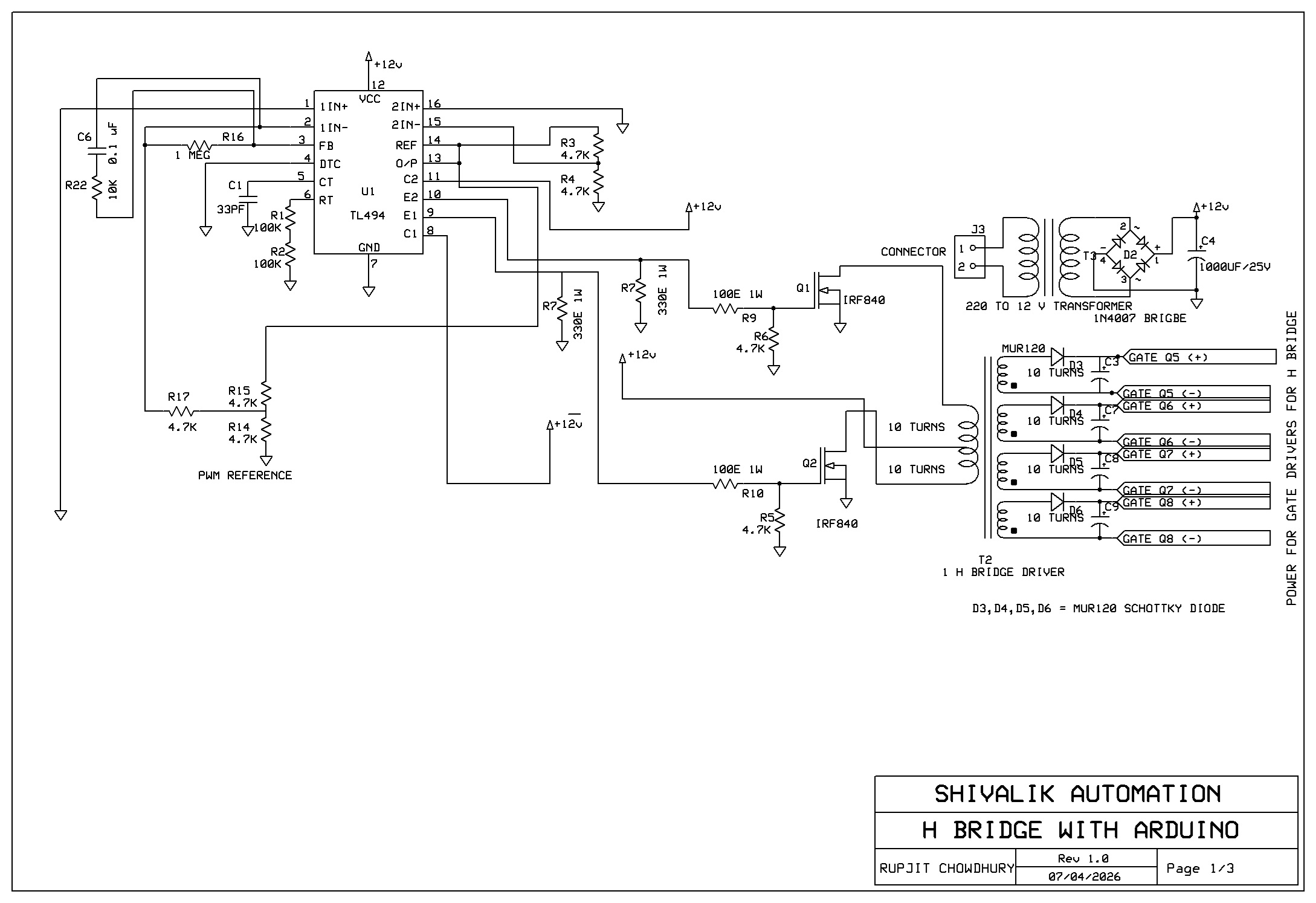Circuit diagram 1